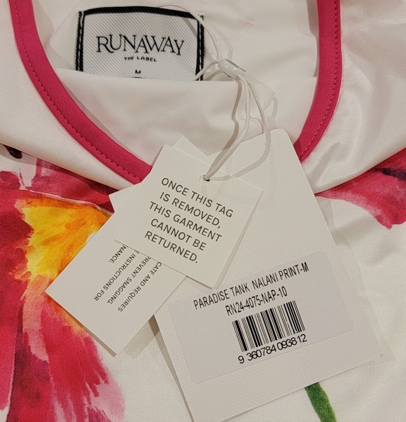 RUNAWAY THE LABEL Paradise Tank Nalani Print Medium - Picture 3 of 3